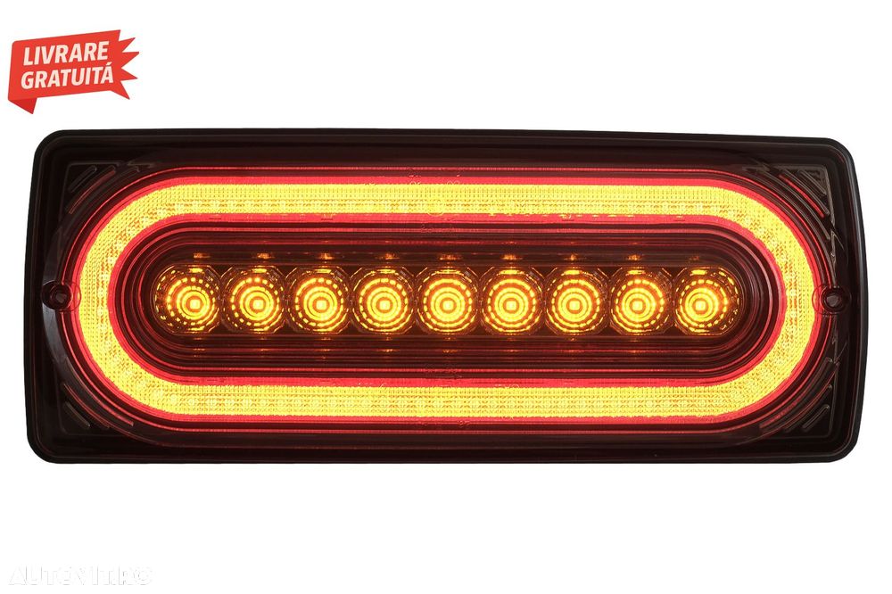 Stopuri Full LED Mercedes W463 G-Class (1989-2017) Semnal Secvential Dinamic Fumur- livrare gratuita - 2