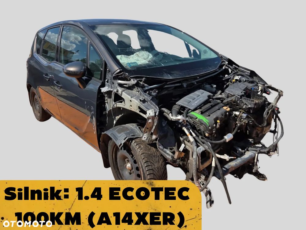 Opel Meriva B 2012 Silnik 1.4 ECOTEC (A14XER) 100 KM (74 kW) Z130 Na części silnik, drzwi, klapa bagażnika, zderzak, lampa - 3