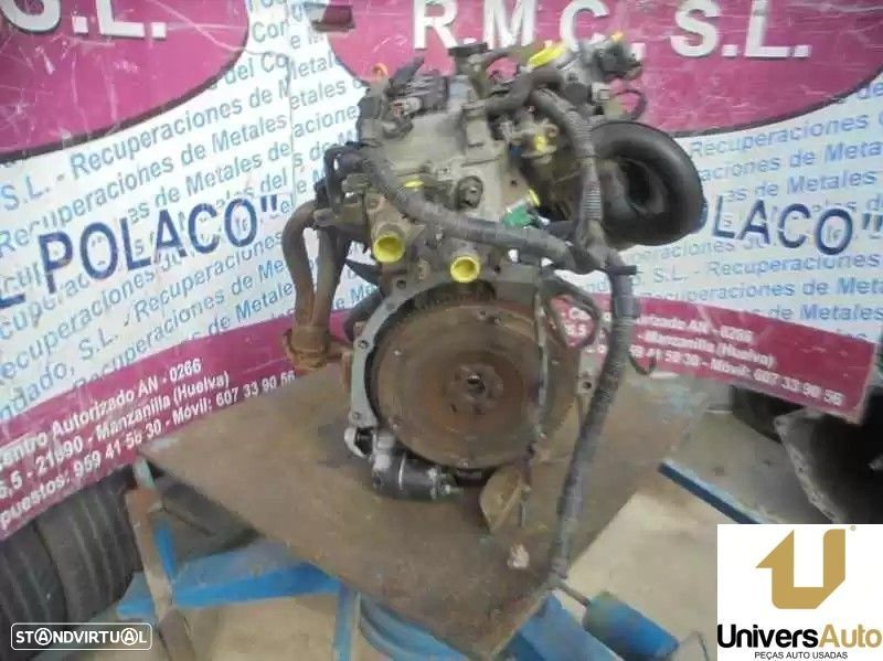 MOTOR COMPLETO TOYOTA YARIS 2003 -1SZFE - 4