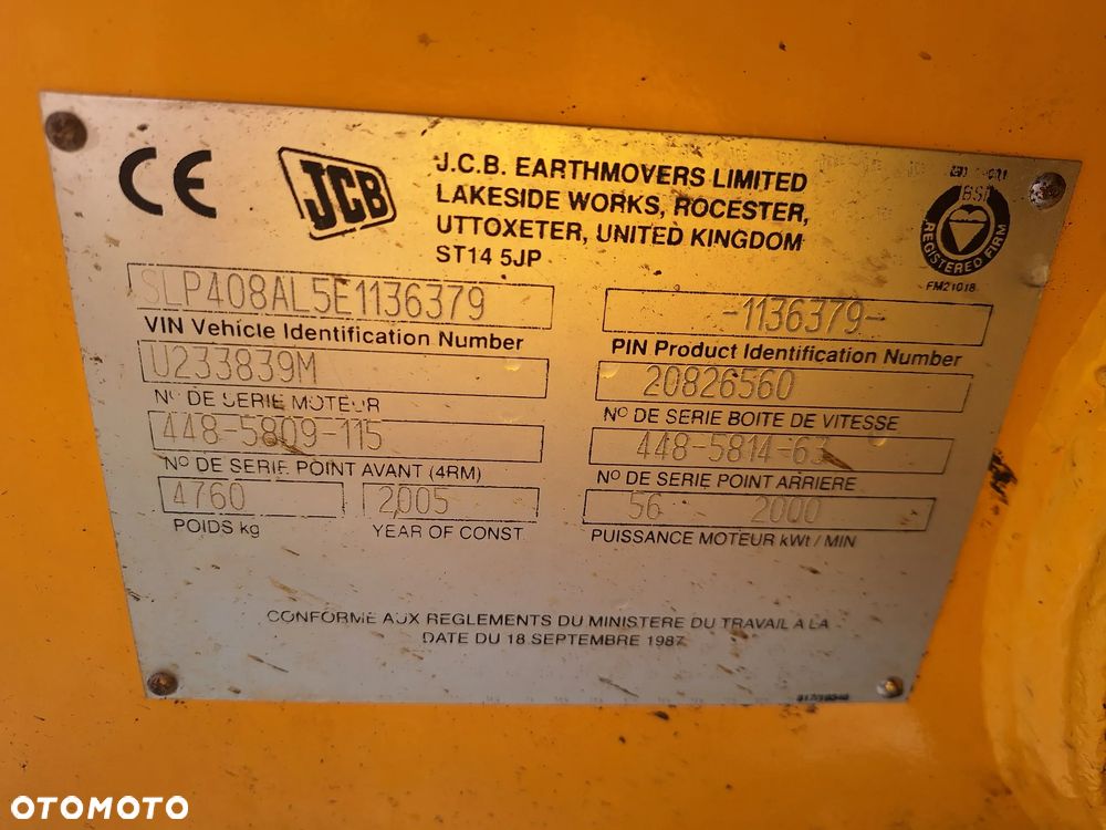 JCB 408 - 9