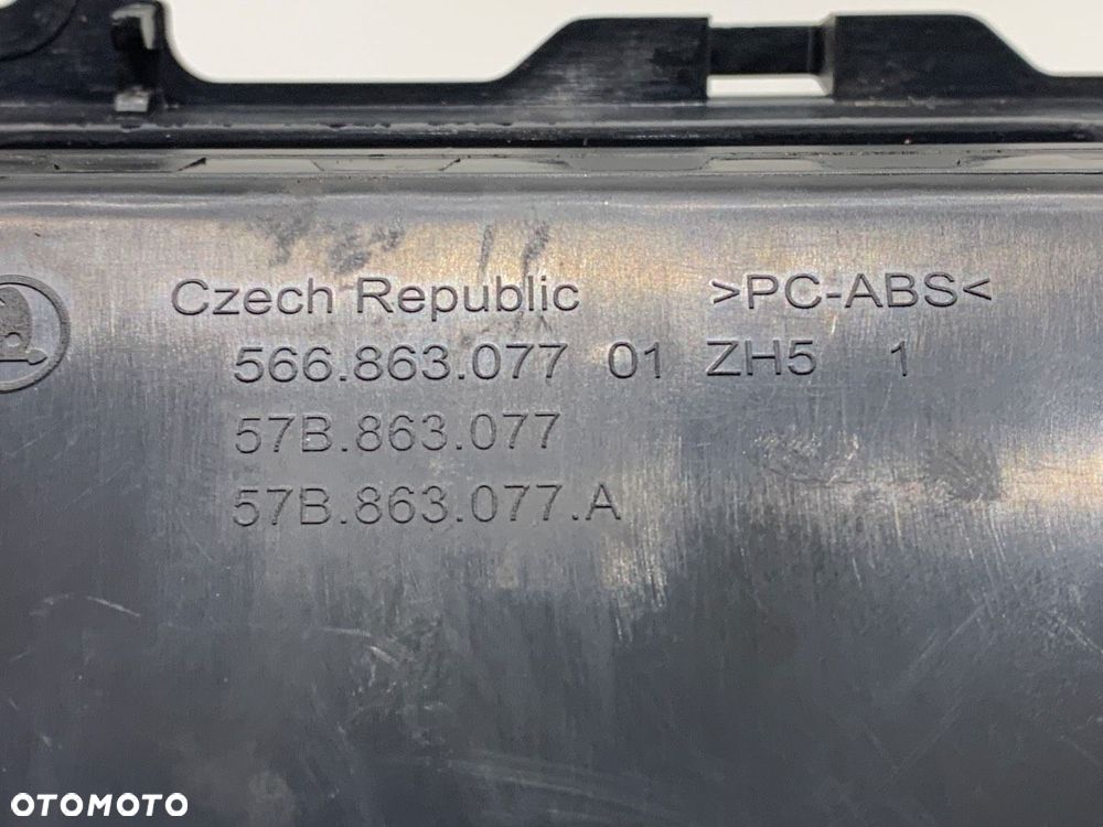 POPIELNICZKA  SKODA KAROQ (NU7, ND7) 2017 - 2022 2.0 TSI 4x4 140 kW [190 KM] benzyna 2019 - 2022 - 4