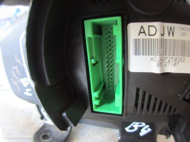 Quadrante 95127107 CHEVROLET SPARK FASE 1  2012 1.0I 68CV 5P VERMELHO KM/H DIGITAL - 4