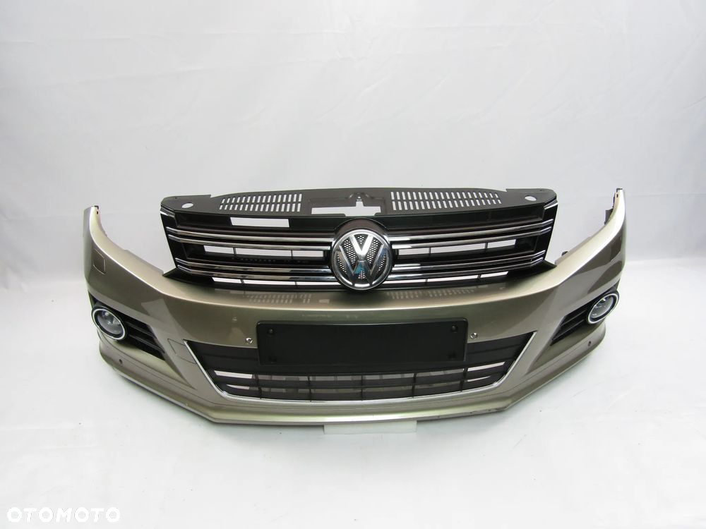 Zderzak przedni VW Tiguan R Line 11 - 16 Sprysk. / Pdc-6 Lakier LA1X - 4