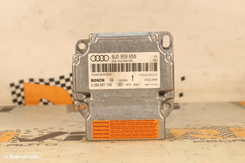Centralina De Airbags Audi Tt (8J3)  8J0959655 / 0285001795 / 8J0 959 - 2