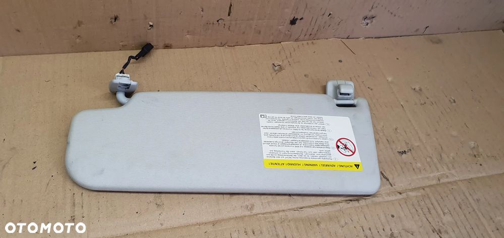 Osłona przeciwsłoneczna prawa pasażera VW Passat B6 3C0857552AB - 5