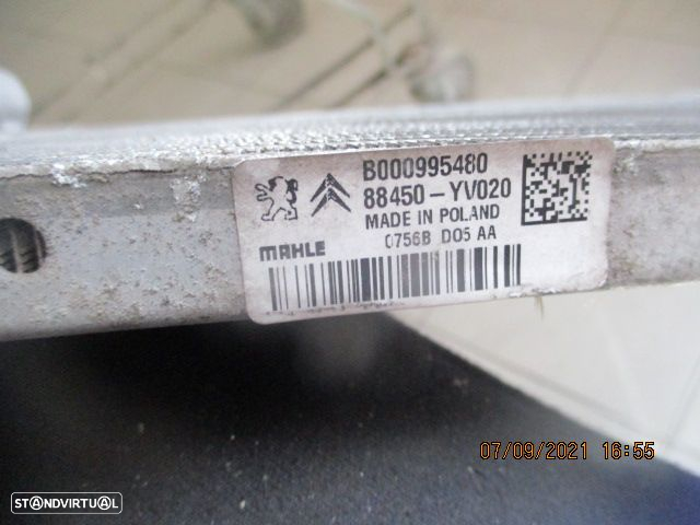 Radiador AC 88450YV020 PEUGEOT 108 2016 1.0I - 4