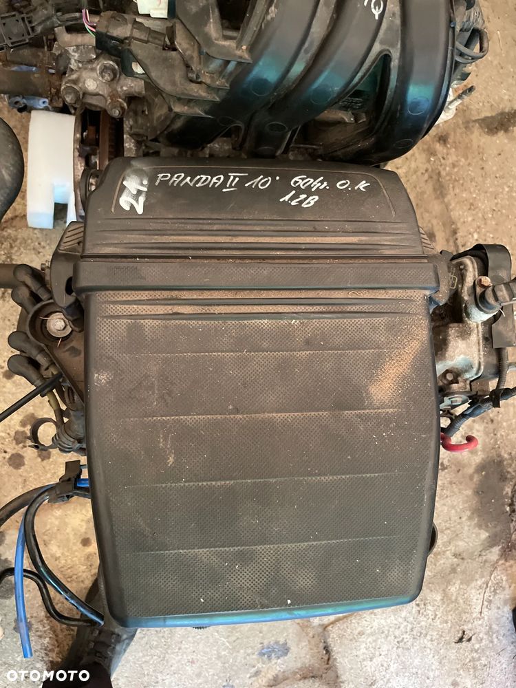 Fiat Panda II 500 Ford KA silnik z Niemca 1,2 8V KOMPLETNY 69TYŚ 169N - 8