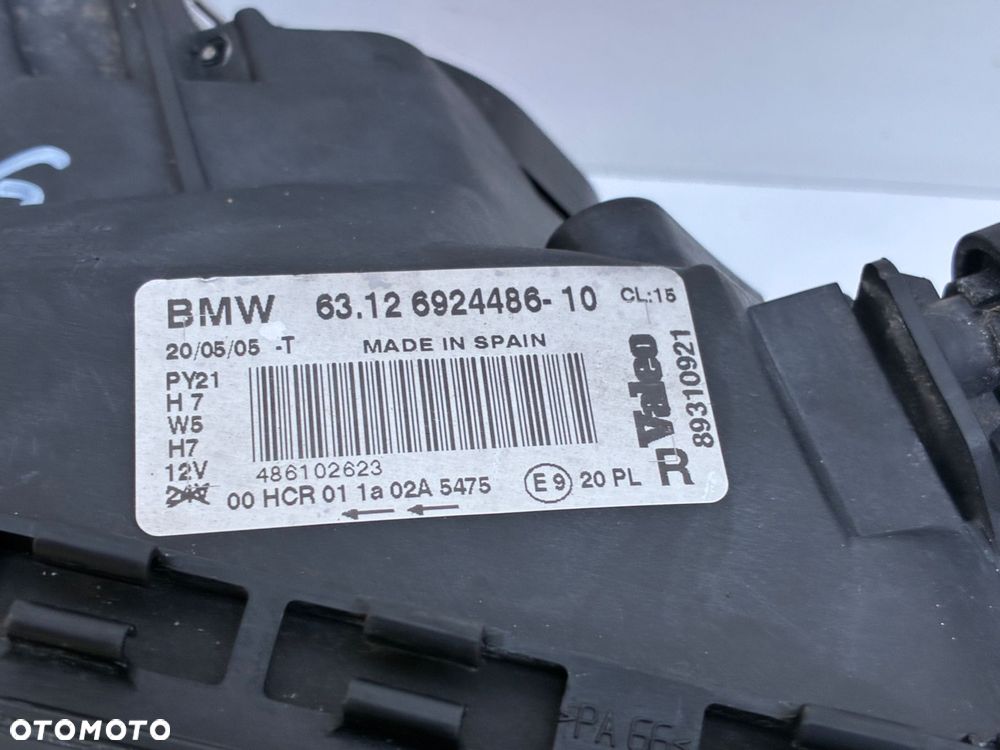 BMW 1 E87 04-07 6924486  LAMPA PRZÓD PRZEDNIA PRAWA  EUROPA - 3