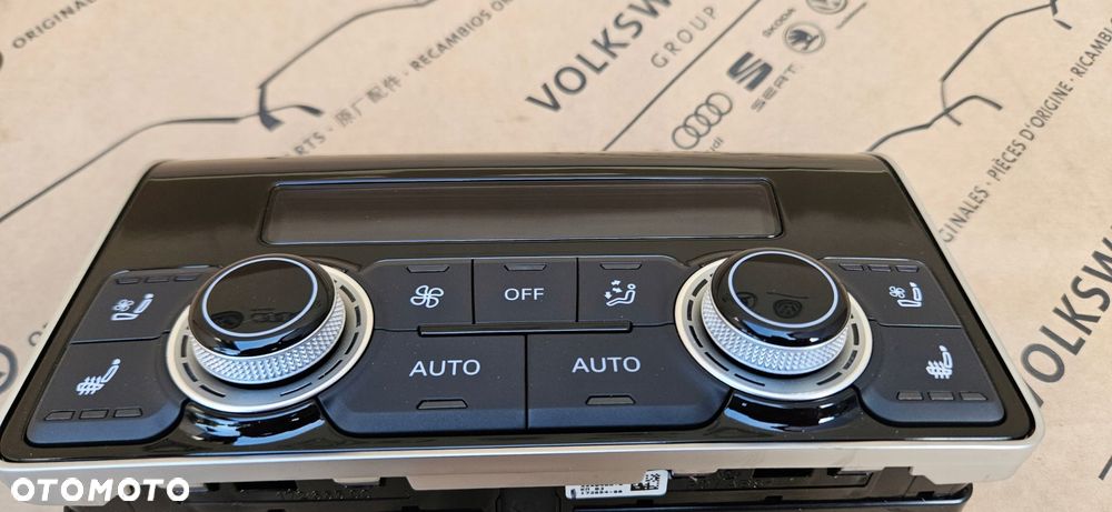 audi s8 a8 d4 lift panel klimatyzacji tył tylny 4h0919158l jak nowy - 2