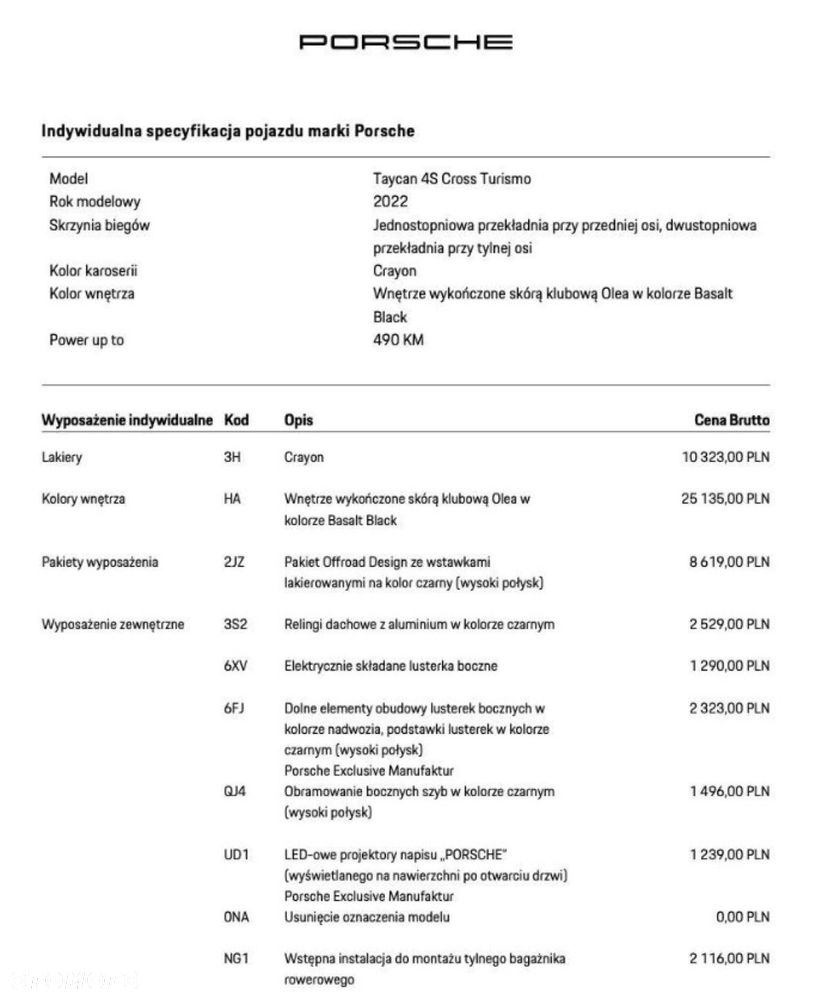 Porsche Taycan 4S Cross Turismo - 27