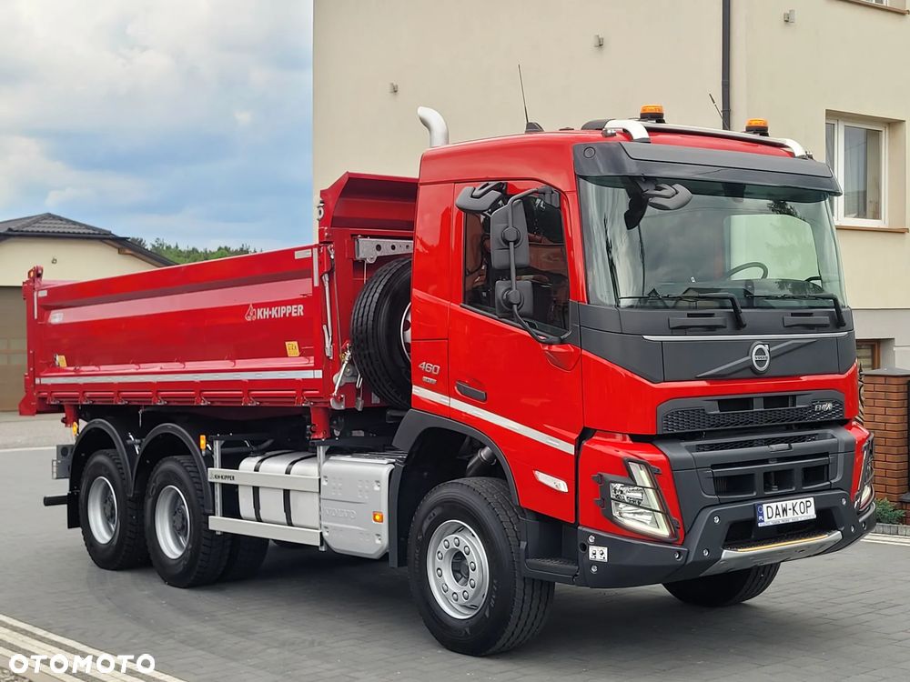 Volvo FMX / 460KM / jak NOWY!! / 59.000km / HYDROBURTA / 6x4 / PRZYCZEPA MEILLER / - 5