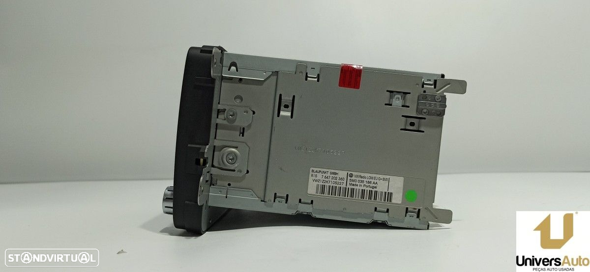 SISTEMA AUDIO / RADIO CD VOLKSWAGEN POLO (6R1) ADVANCE - 6