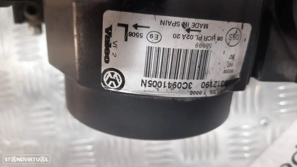 Oticas Farol Direita Esquerda VW VOLKSWAGEN PASSAT B6 2006 - 2010 - 4