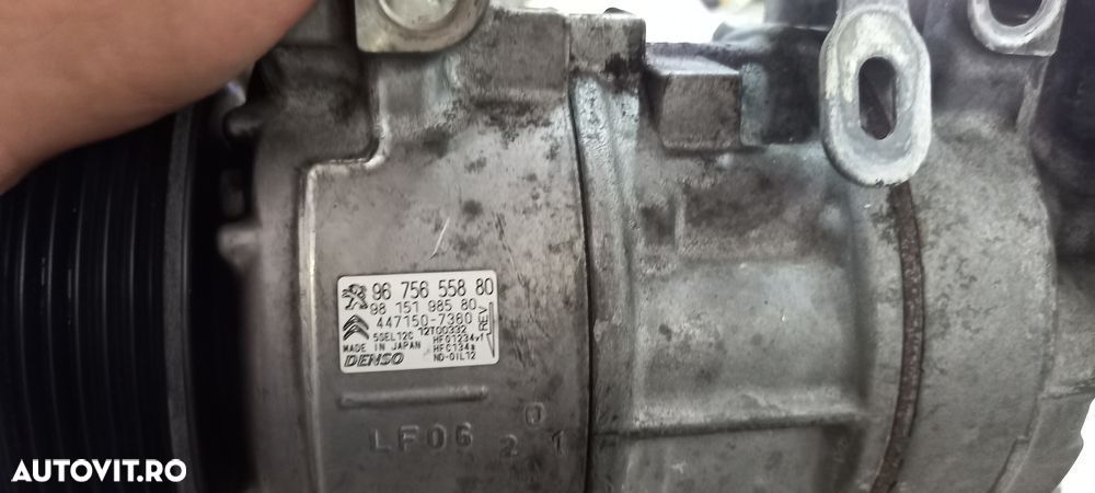 Compresor de clima Peugeot 308 Citroen c3 1.6 hdi 2015 - 2