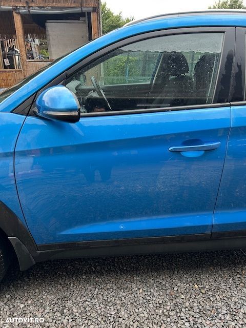 Usa Stanga Fata Hyundai Tucson III 2015 - 2018 SUV 4 Usi Ara Blue Metallic R3U (1293) - 1
