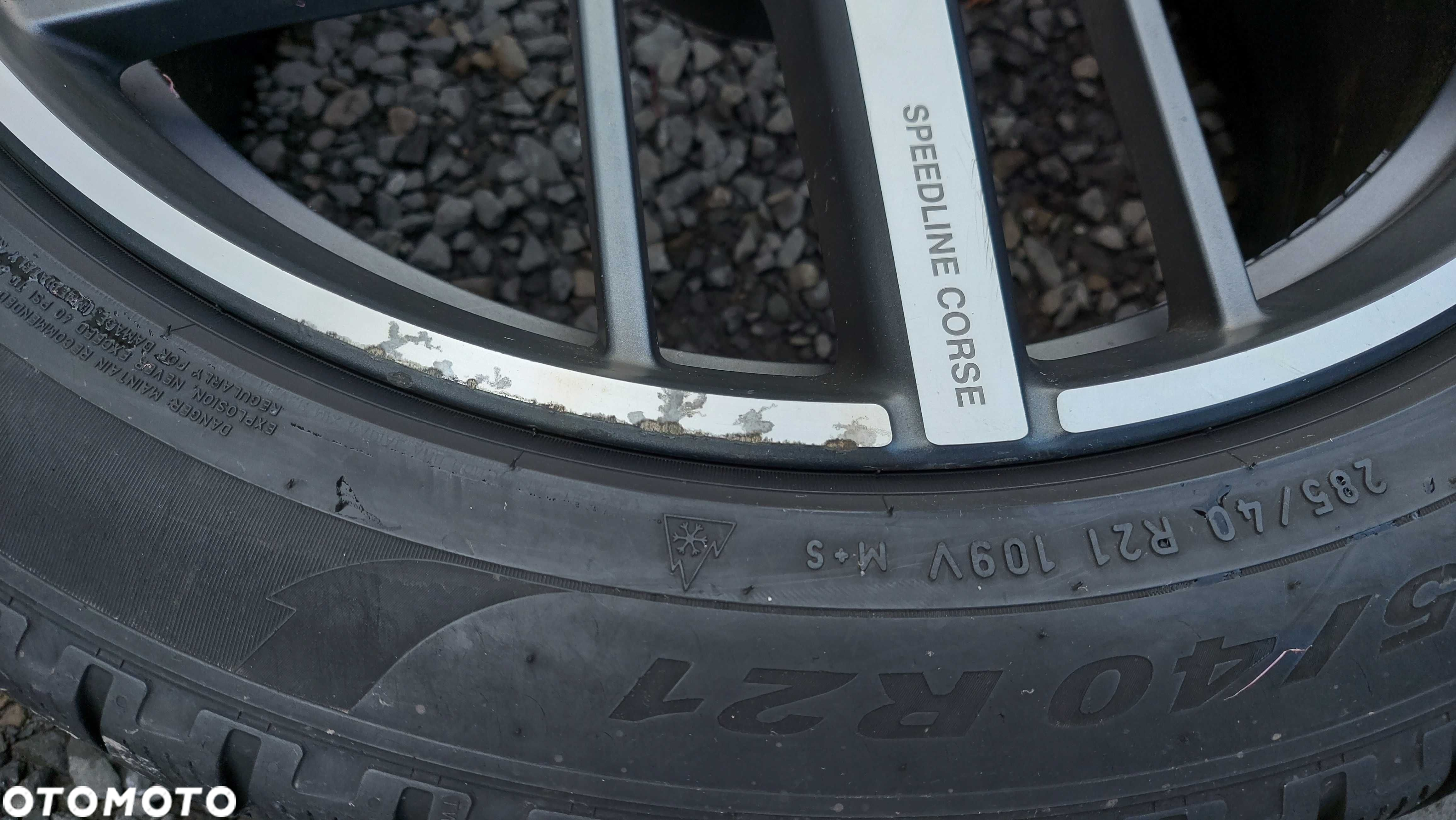 Kola 21 cali AUDI Q5 Q8 Q7 SQ7 SQ8 Mercedes VW BMW ET 20 opony 285/45 - 5