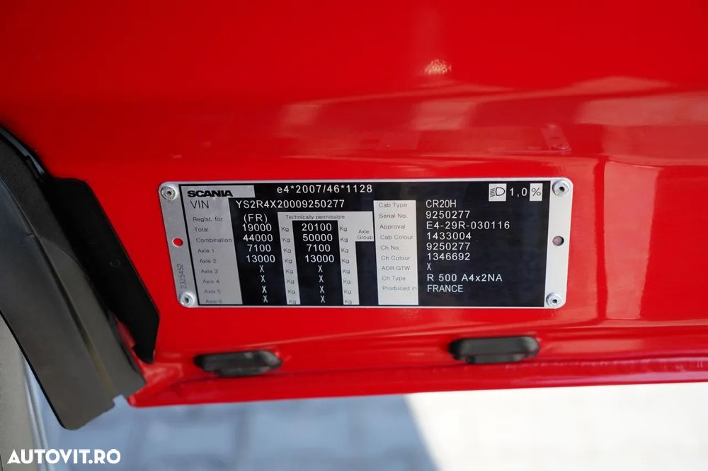 Scania R 500 / SISTEM HIDRAULIC / RETARDER / - 37