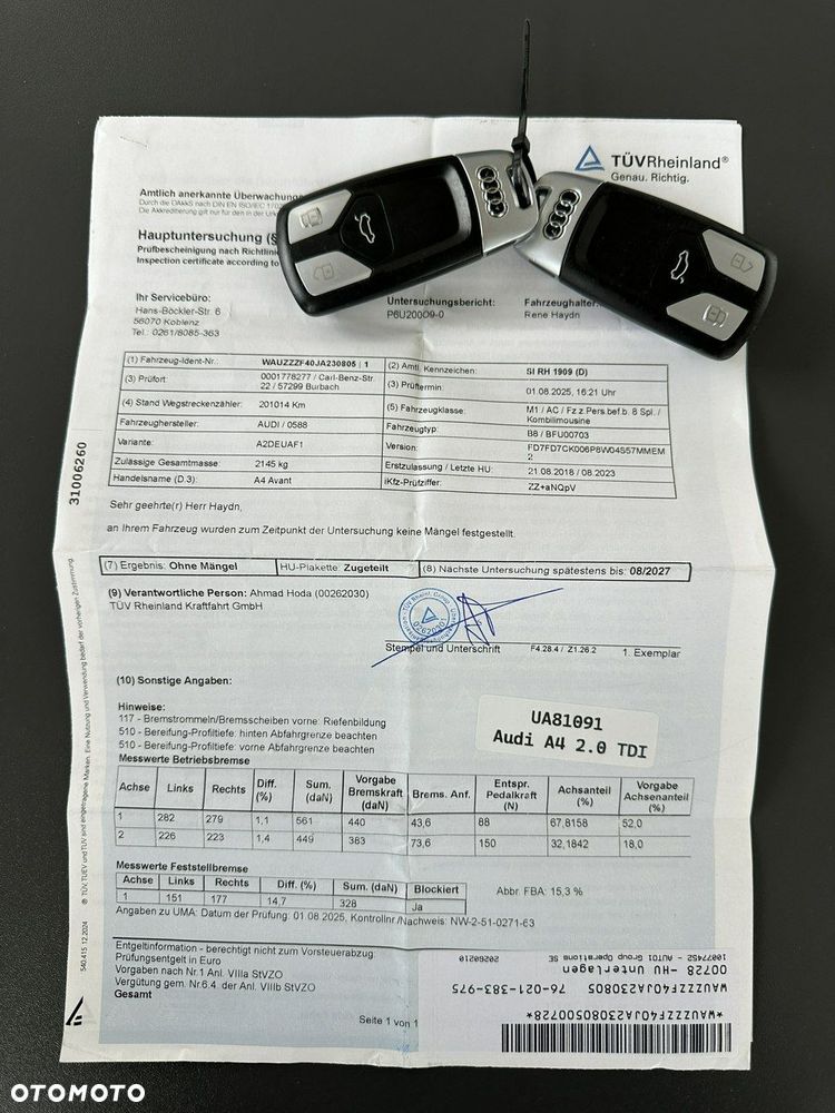 Audi A4 Avant 2.0 TDI ultra S tronic sport - 39