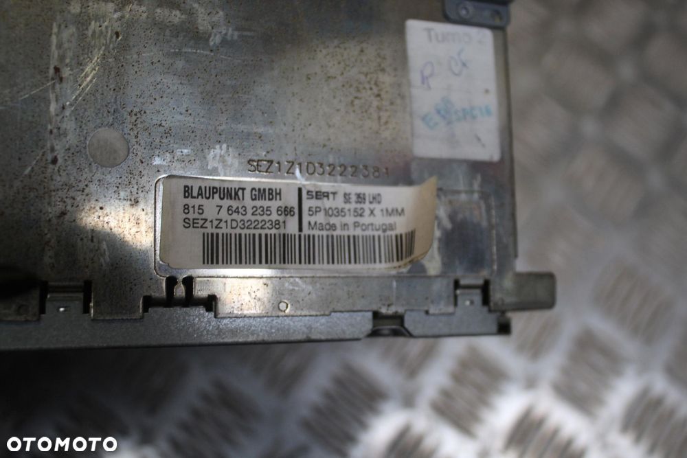 RADIO SEAT ALTEA 5P1035152 - 5