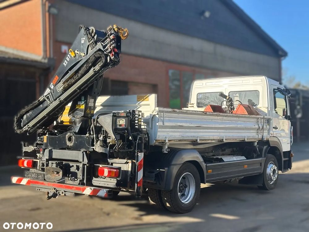 Mercedes-Benz Atego 1224 4x2 Wywrotka 2-stronna + HIAB XS 077 | Euro 6 | Klimatyzacja | 120 000 km - 9