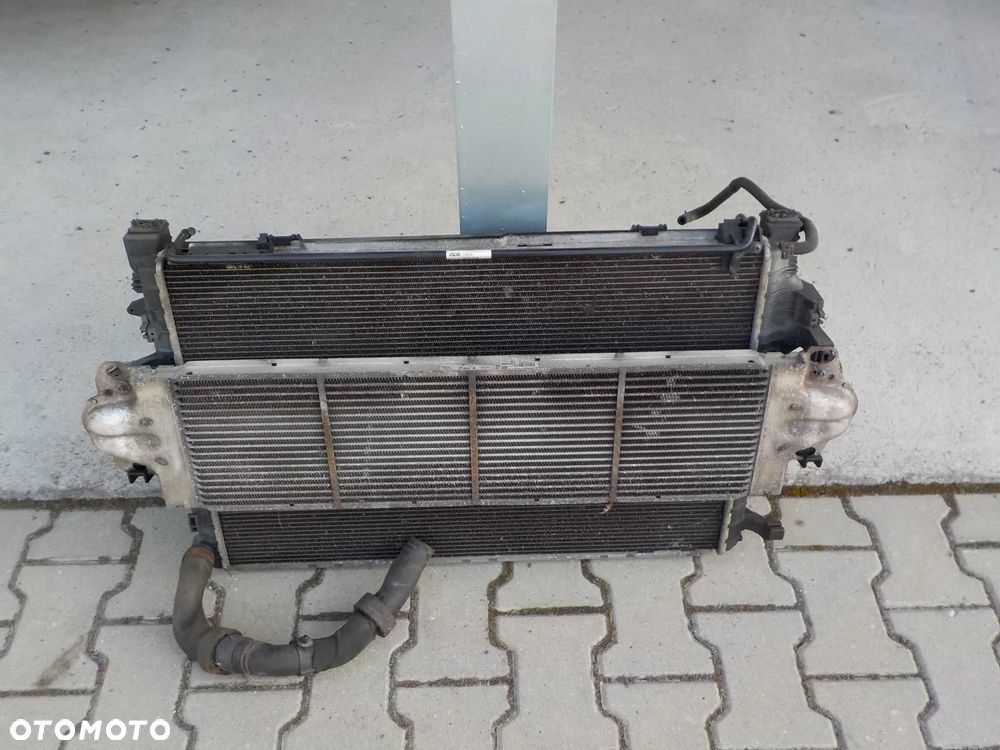 VW T5 2.0 TDI LIFT CHŁODNICA WODY WENTYLATOR INTERCOOLER - 1