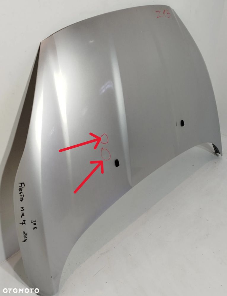 maska pokrywa silnika FORD FIESTA MK7 LIFT 13-18 JA8 - 3