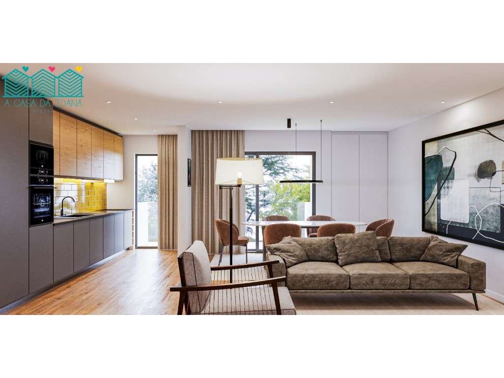 Apartamento T2 com Lugares de Garagem na Gafanha de Nazaré - Grande imagem: 2/6