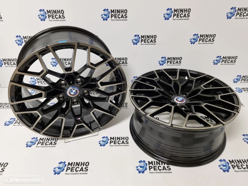 Jantes BMW Novo M4 CSL 827M em 20 Preto Face Brushed (5x120) - 4