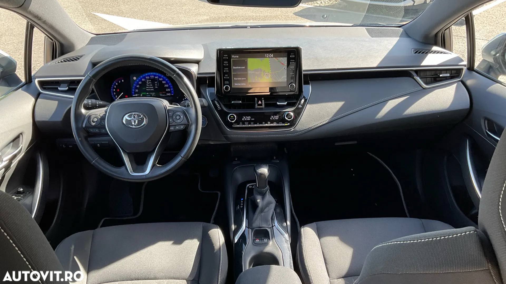 Toyota Corolla 2.0 HSD Dynamic interior Negru - 21