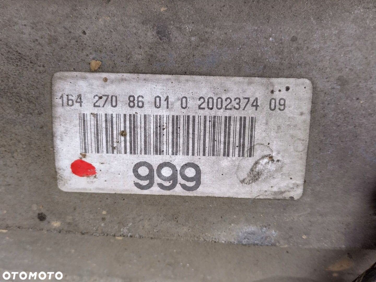 MERCEDES ML W164 LIFT 3.0 CDI AUTOMATYCZNA SKRZYNIA BIEGÓW A164279501 - 7