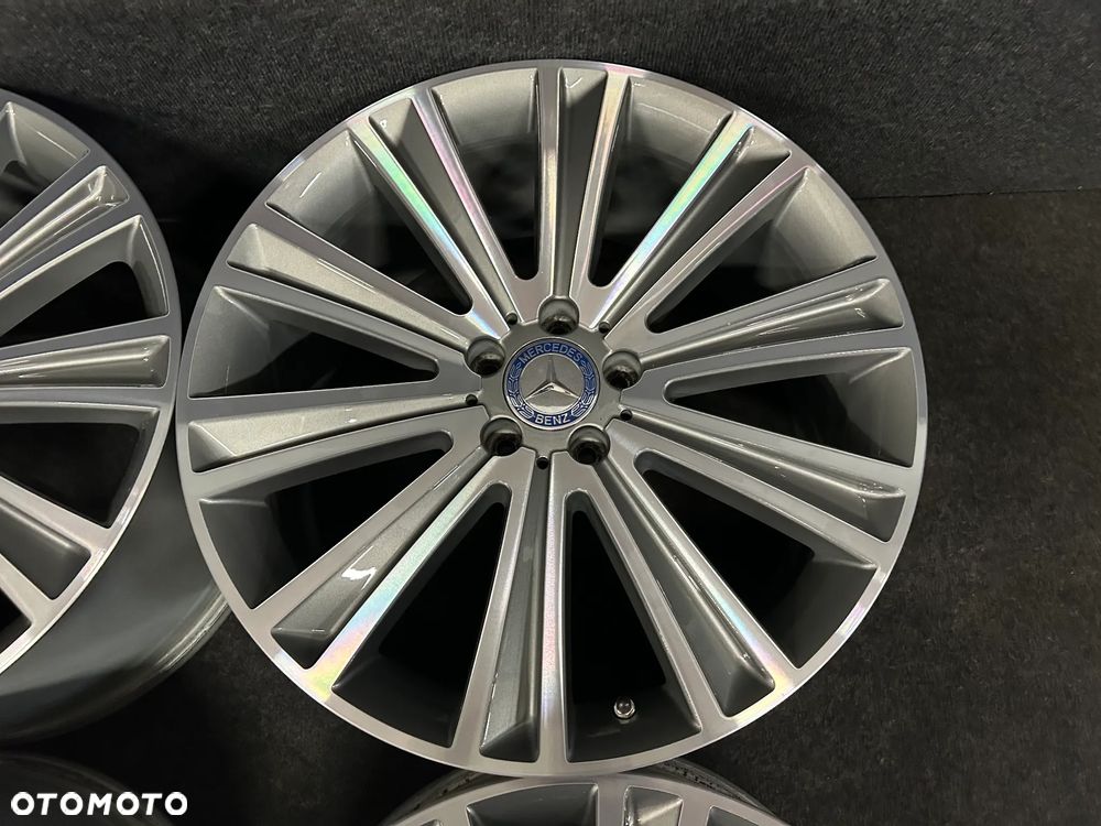 Alufelgi Mercedes S-Klasa W222, W221, E-Klasa W213, GLC, GLK 20 cali 5x112 4szt. Ładne z czujnikami! - 9