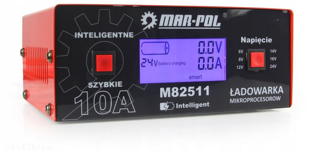 Prostownik akumulatorowy Mar-pol M82511 10 A - 3