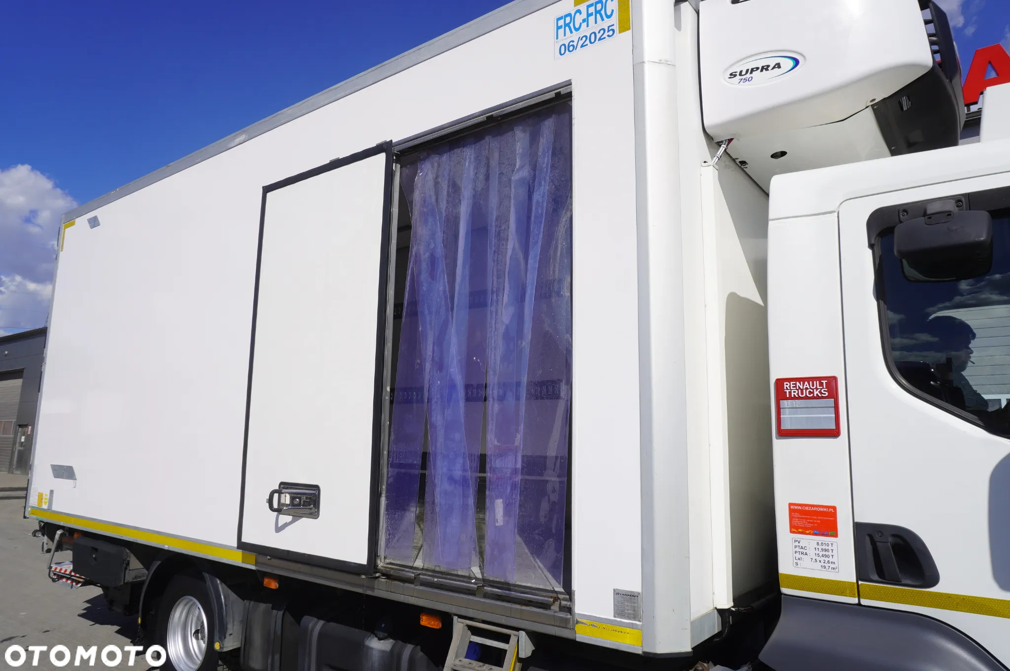 Renault D12.240 / Lamberet / Winda Dhollandia 1500 kg / 130 tys.km !! - 11