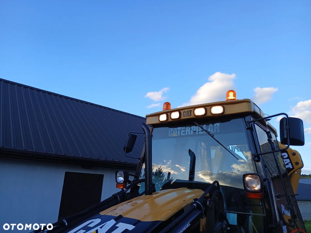 Caterpillar 428D/ORYGINAŁ/8200h!/2 ŁYŻKI - 26