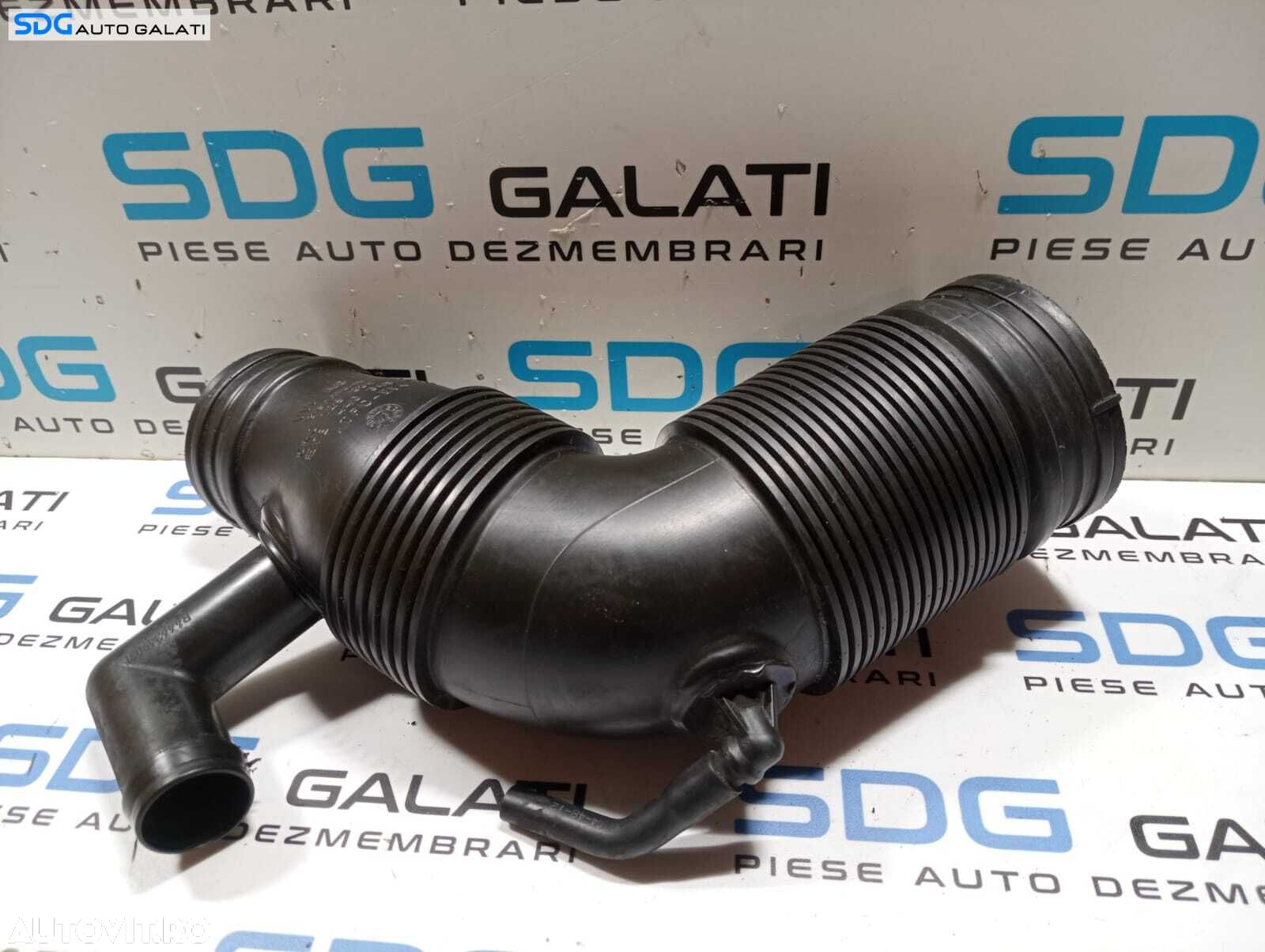 Furtun Conducta Tub Tubulatura Admisie Aer Turbo Turbina Turbosuflanta Skoda Rapid 1.6 TDI CAY 2012 - 2017 Cod 6R0129654 6R0129654C [M4026] - 3