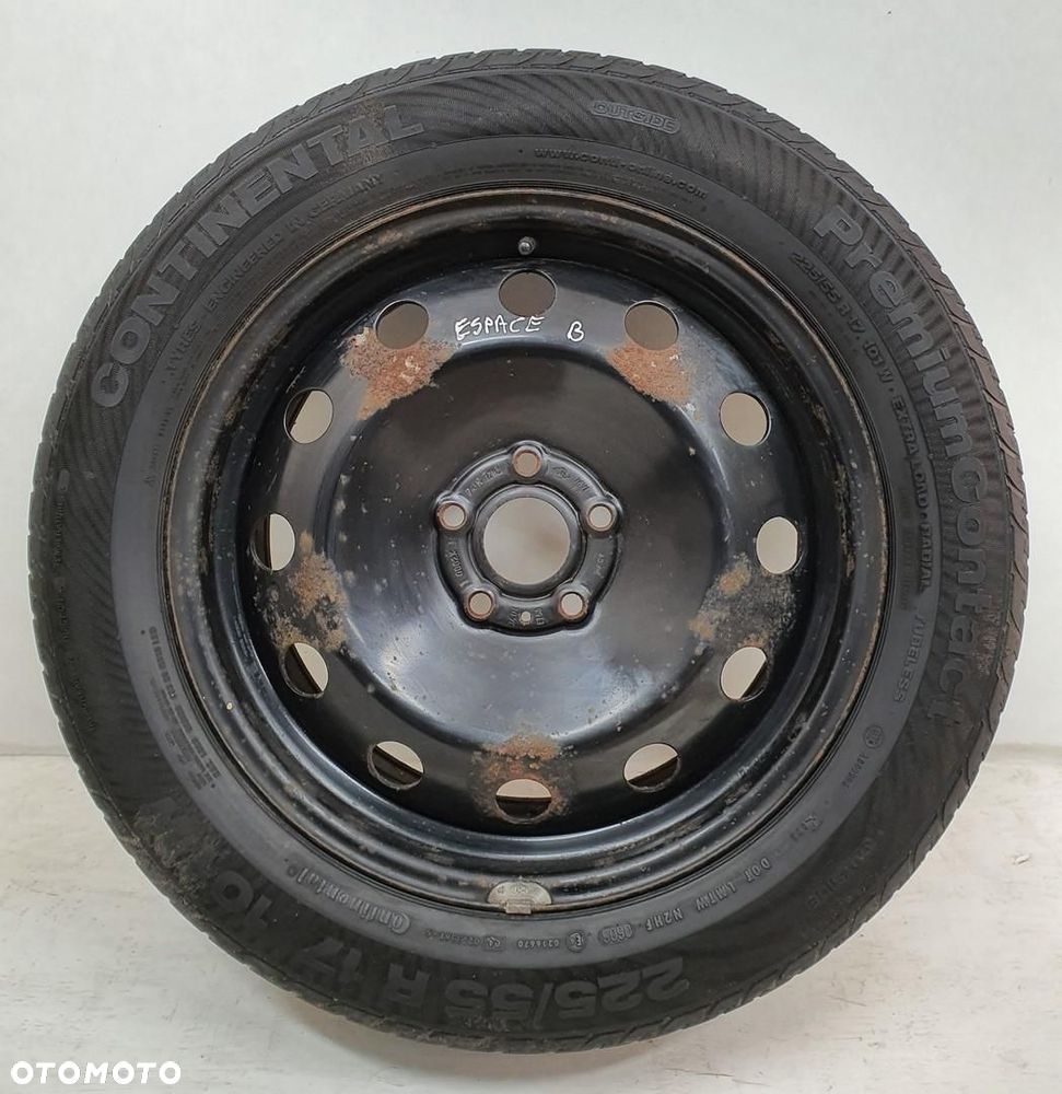 KOŁO ZAPASOWE DOJAZDOWE 225/55/R17 RENAULT ESPACE IV - 1