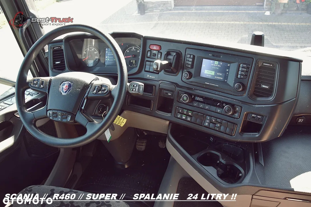Scania 460R / SUPER /  LED LAMPY / KLIMA POSTOJOWA  /  RAMA STANDARD - 27