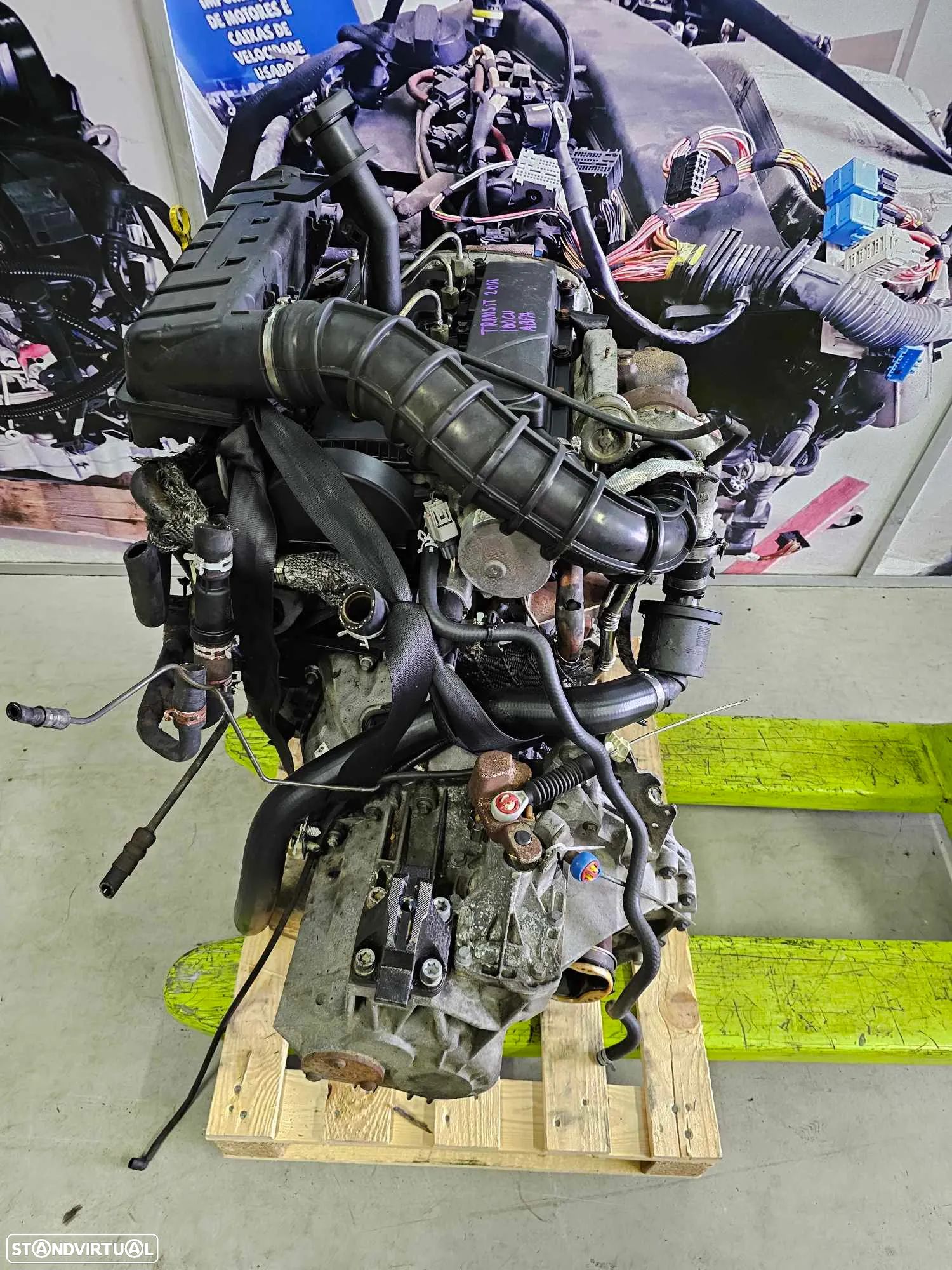 Motor Ford Transit 2.0DI 2002 de 100cv, ref ABFA - 1