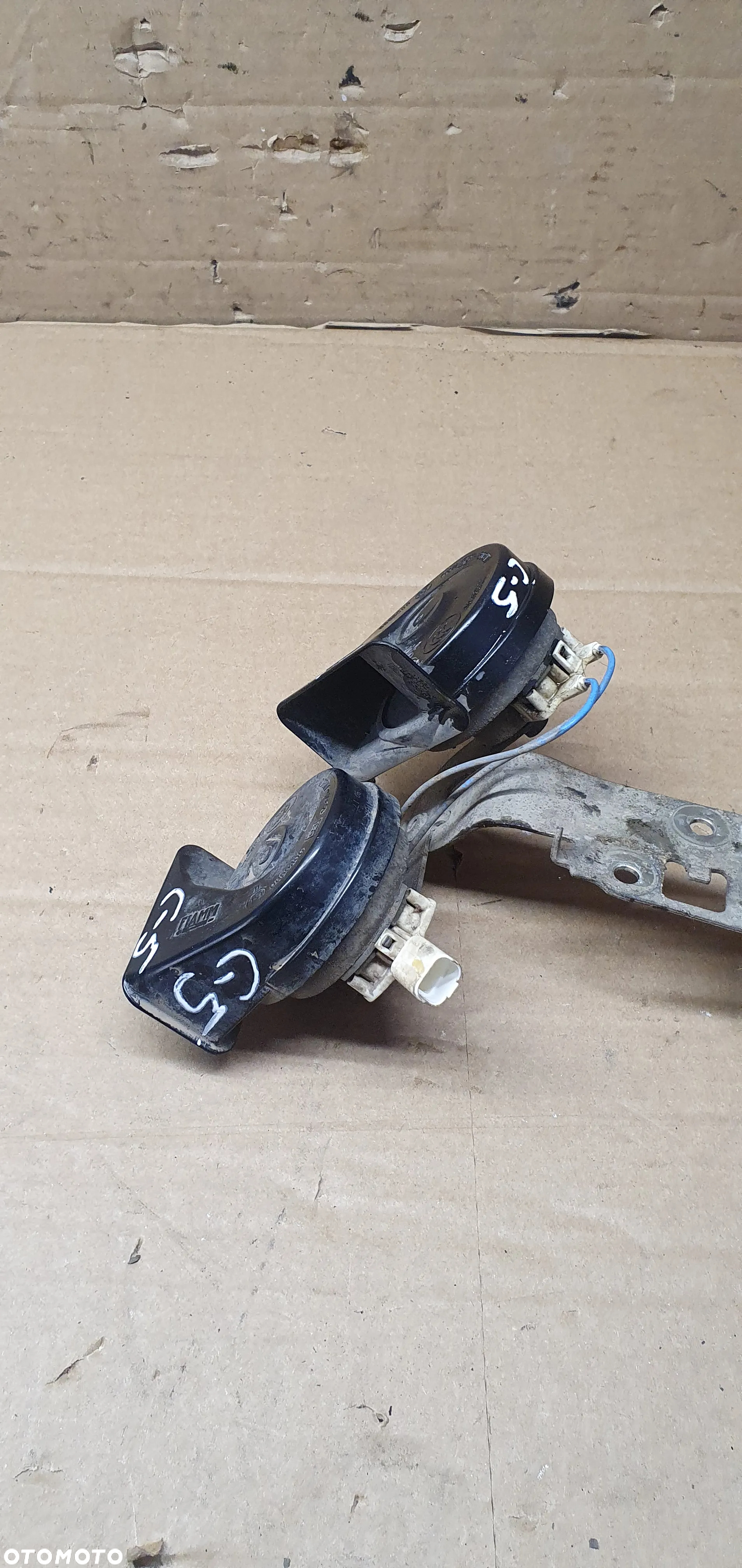 Klakson sygnał dźwiękowy klaksony Citroen C5 III 9684804180 - 4
