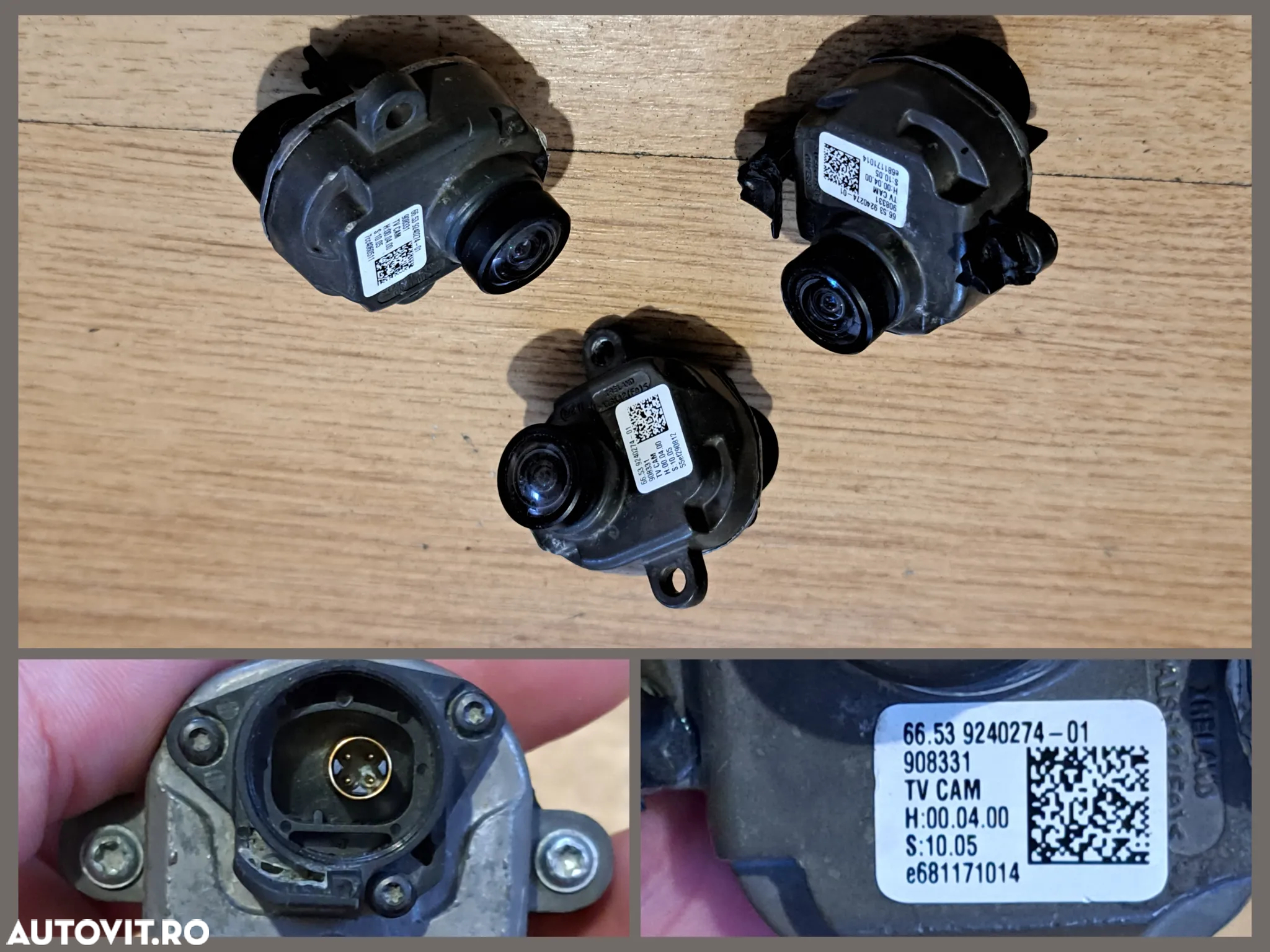 BMW Seria E F G Camera video kafas parbriz fata Camera marsarier Camera top view oglinda Camera surround view 360 F10 F11 F06 F13 F16 M F86 F01 LCI F02 LCI F26 E70 E71 G30 - 6
