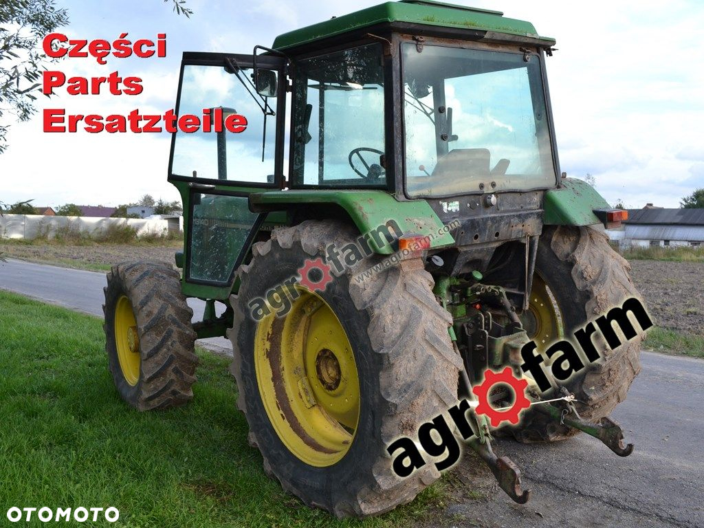 John Deere 3140 części, skrzynia biegów, silnik - 3