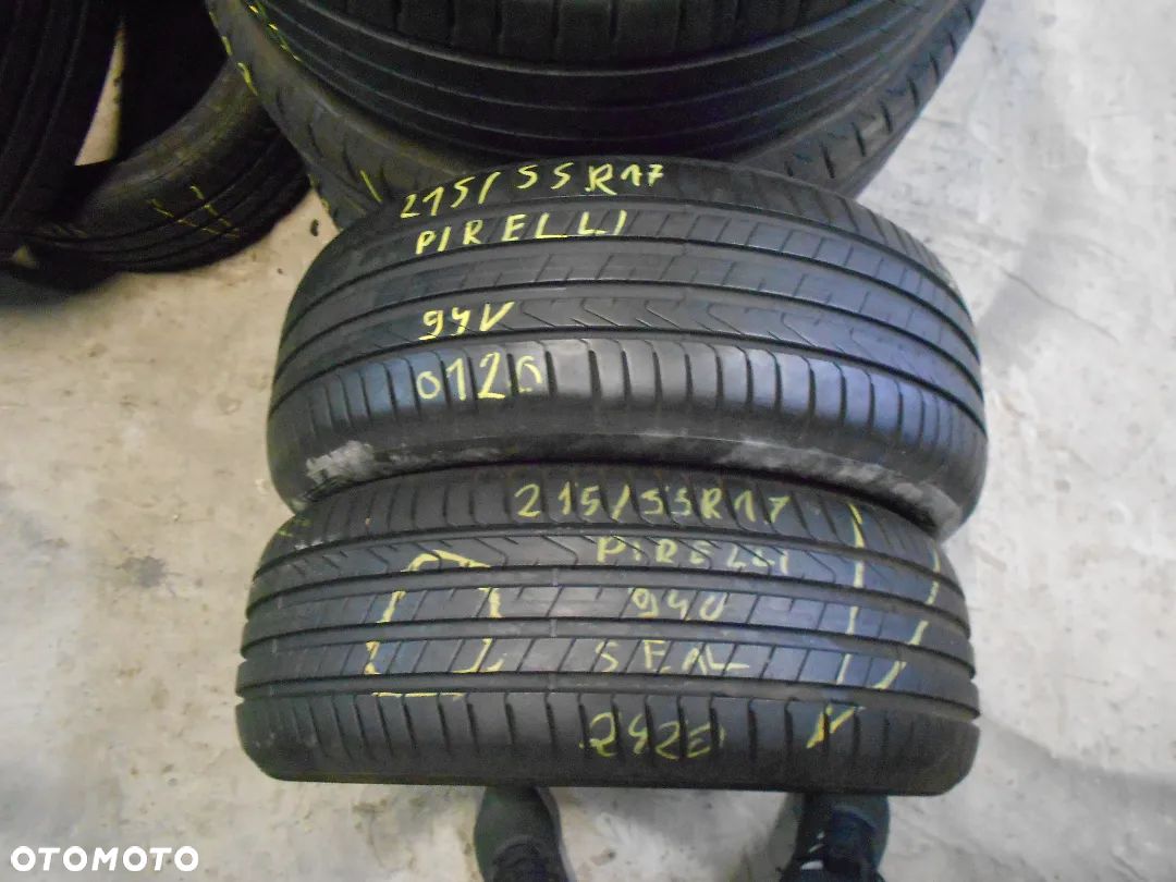 OPONY 215/55R17 PIRELLI CINTURATO P7 SEAL DOT 2420 8MM - 1