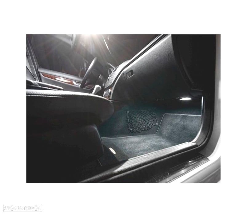 LÂMPADAS LED PARA PÉS E PORTAS PARA MERCEDES - 1