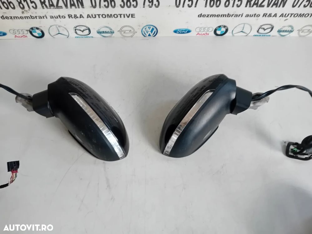 Oglinzi Oglinda Stanga Dreapta Vw Passat B8 2014-2020 Cu Rabatare Electrica Incalzire Volan Stanga - 4