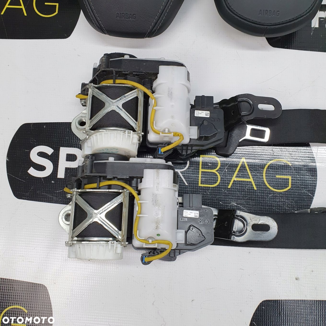 BMW G30 G31 DESKA ROZDZIELCZA KONSOLA KOKPIT PULPIT PODUSZKI AIRBAG AIR BAG PASY KIT SET - 12