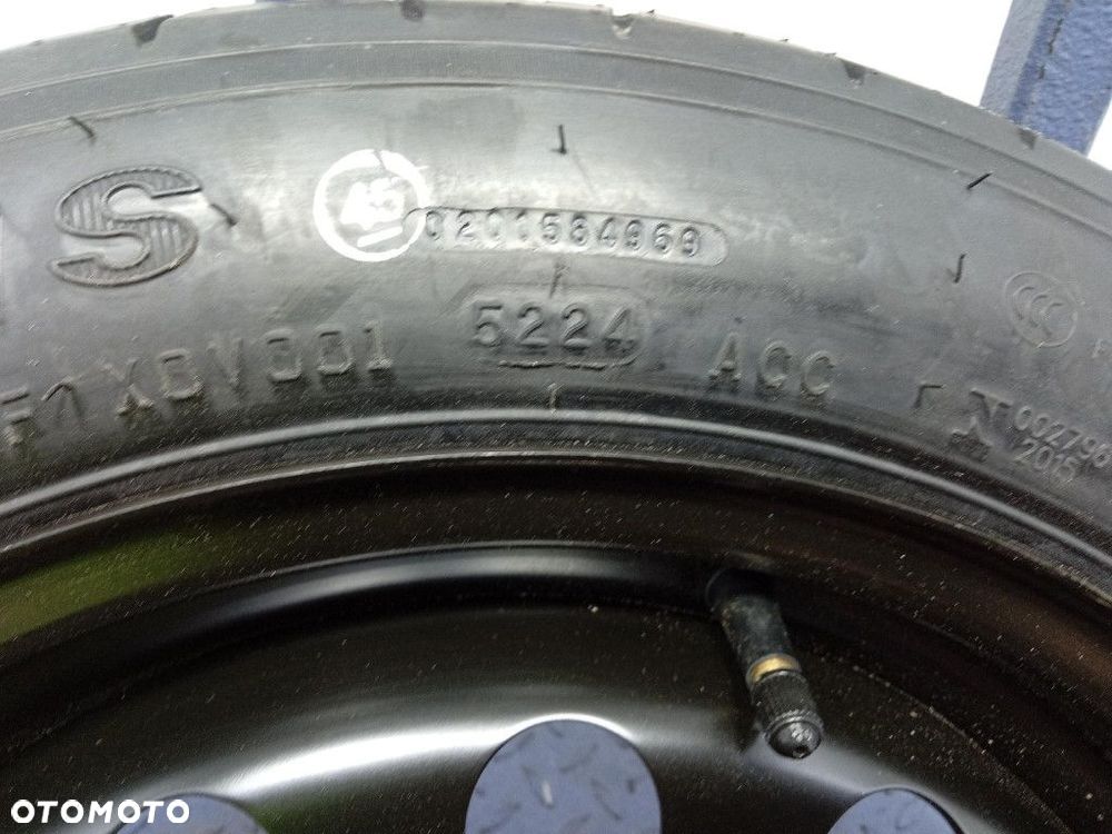 KIA CEED II 12-16 KOŁO DOJAZDOWE 5x114,3  4Jx16 ET30 52910-A6900 - 3