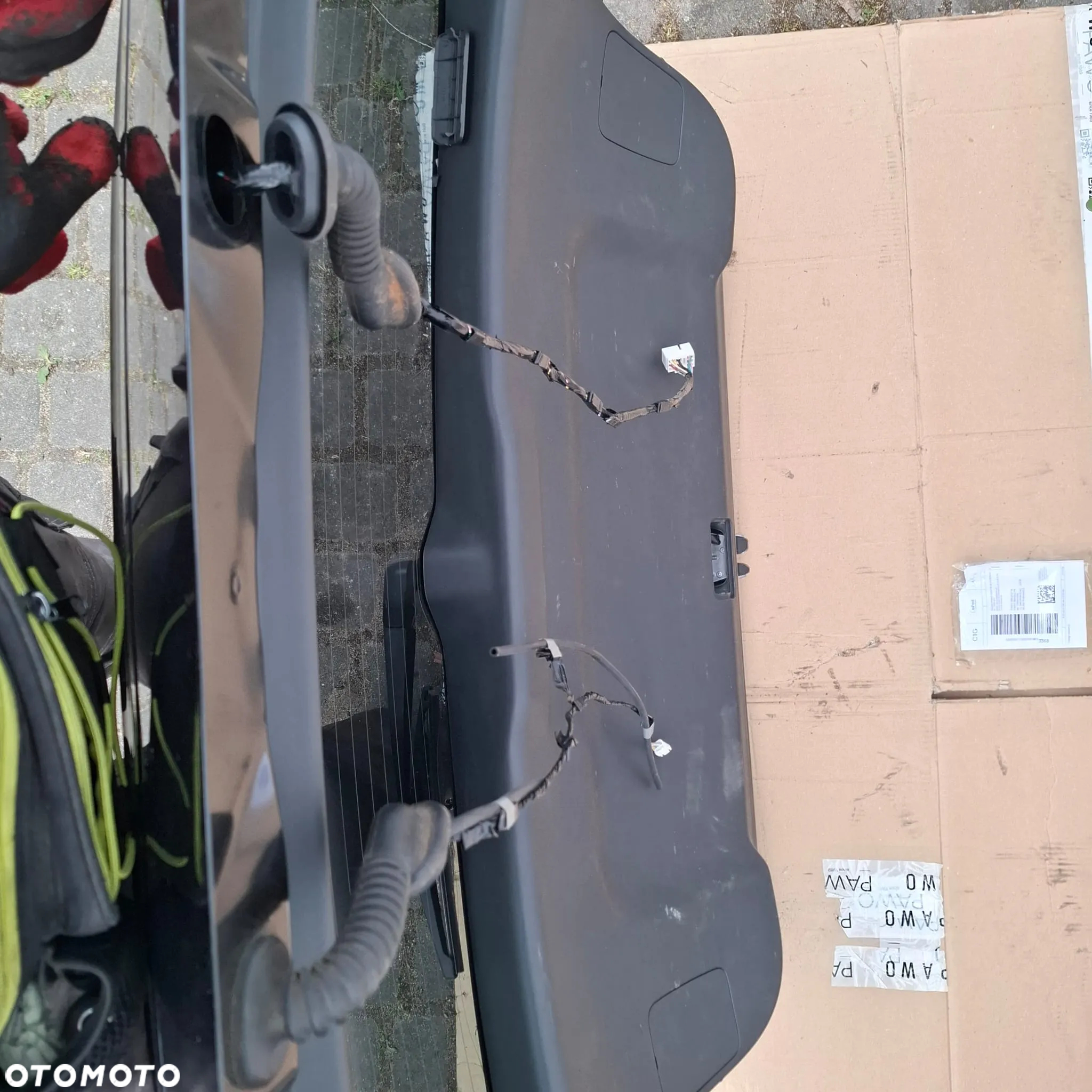 MITSUBISHI ASX 10-19  KLAPA BAGAZNIK TYŁ czarne KOMPLETNE W KOLOR x42 - 10