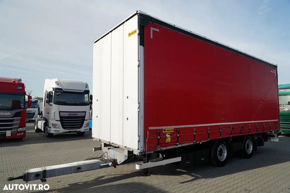 Wielton REMORCA 8,1 M / TANDEM / TRANSPORTABILĂ / 2021 - 1