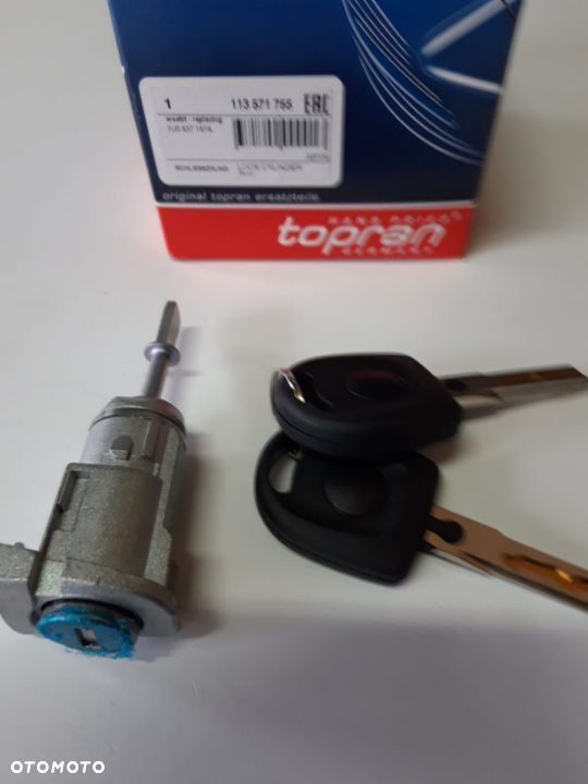 WKŁAD ZAMKA BĘBENEK Z KLUCZEM VOLKSWAGEN PASSAT/BORA/GOLF IV PRAWY 97-05 1U0837168A,113 572, - 2