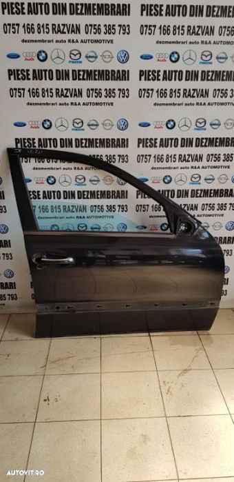 Usa Portiera Dreapta Fata Mercedes E Class W211 Neagra Livram Oriunde In Tara - 1